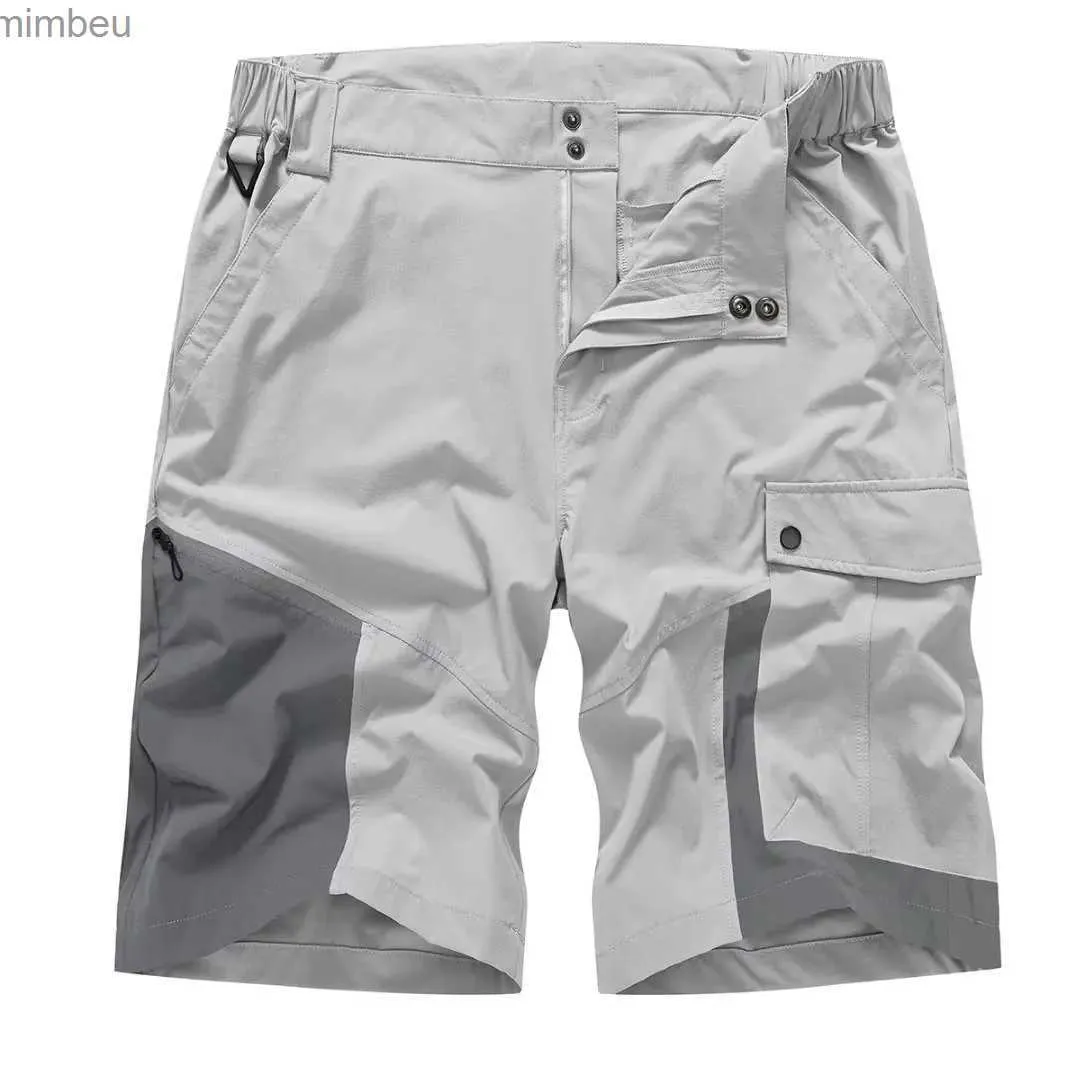 Mäns shorts sommarmän last shorts taktiska korta byxor badstammar vattentätt snabbt torrt löpande fiske casual sport korta byxor 240226