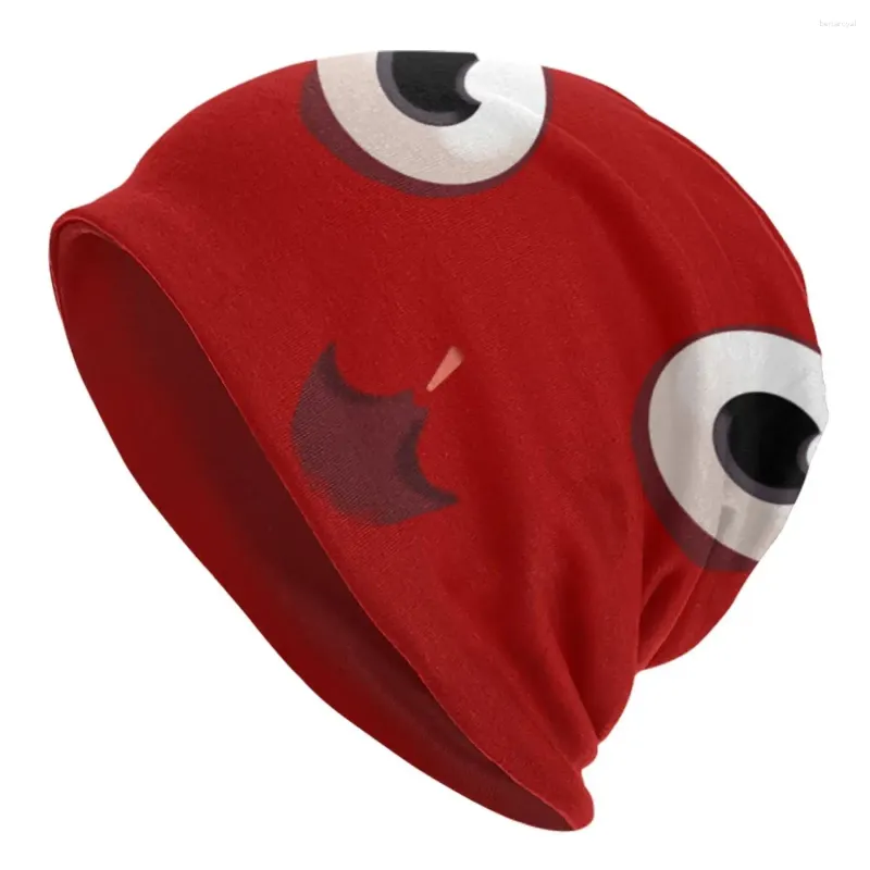 Berets Pikmin 3 Fiery Red Engraçado Bonnet Chapéu Hip Hop Outdoor Skullies Beanies Chapéus Unissex Malha Primavera Cabeça Envoltório Caps