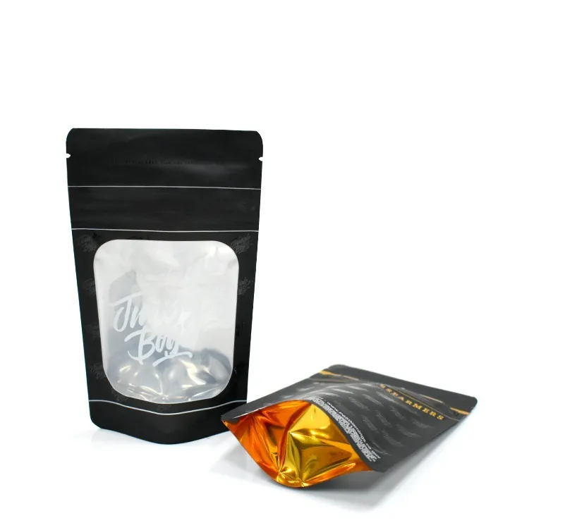 Jungle Boys Sacs anti-odeurs Pochette debout 3,5 g Emballage ziplock uniquement Emballage Mylar