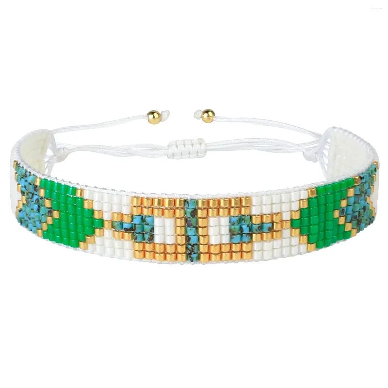 Bracelets de charme Kelitch Miyuki Seed Perle pour femmes tressé chaîne couple bracelet mode personnalité à la main bijoux cadeaux en gros