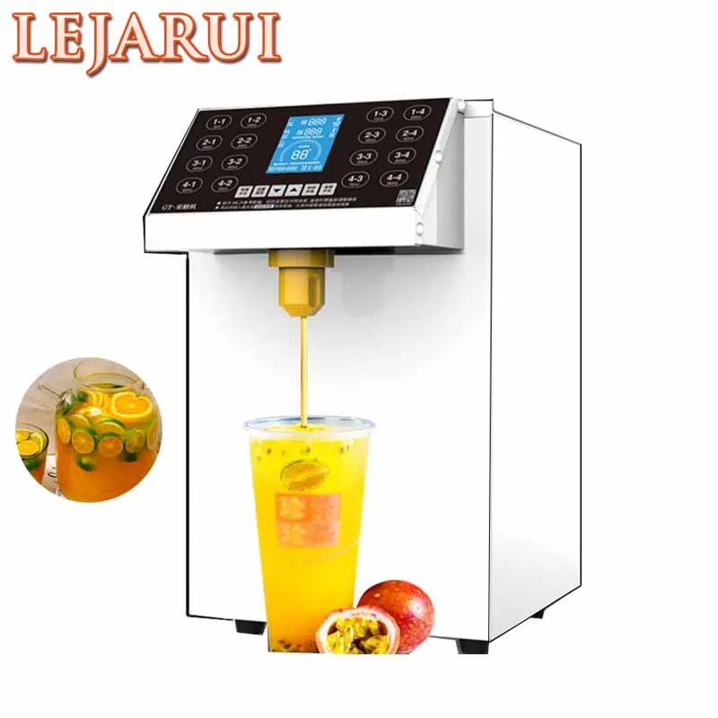 Machine commerciale de distributeur de sirop de fructose à vendre/distributeur de sucre pour Machine de remplissage de sirop de thé à bulles