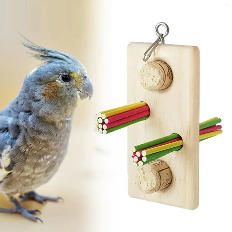 Andere Vogelbenodigdheden Papegaai Kauwspeelgoed Kooi Bijt Amazon Papegaaien Voor Conures Grasparkiet Vinken Scheuren Accessoires Hangspeelgoed