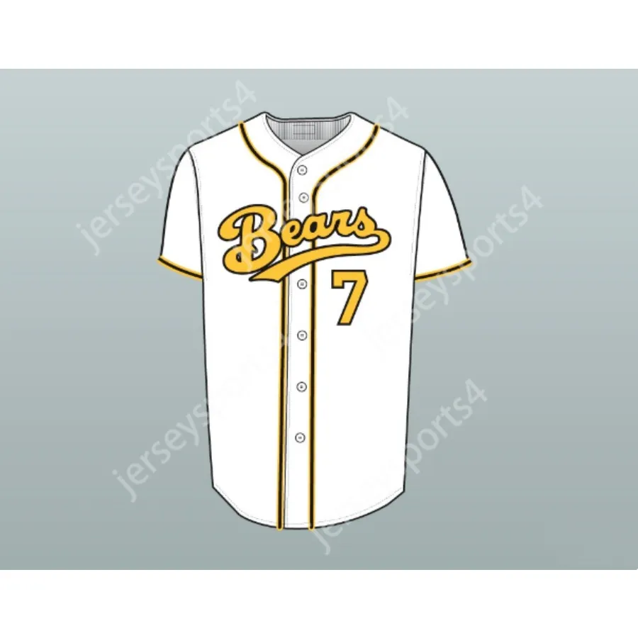 SAMMI KANE KRAFT AMANDA WHURLITZER 7 BAD NEWS BEARS BASEBALL JERSEY ANY PLAYER Stitched