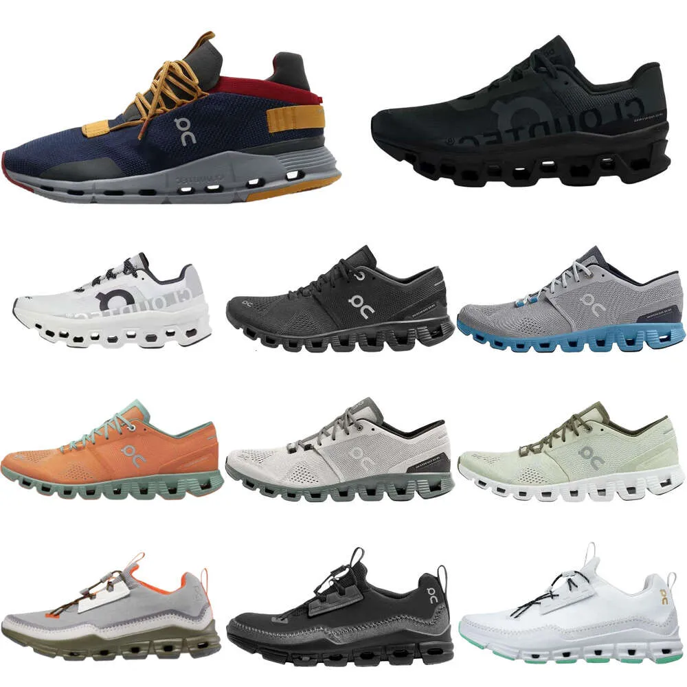 Novità Scarpe da corsa Cloud 5 X Federer Uomo Nero Bianco Allenatore Cloudswift Runner Nova Cloudnova Cloudrunner Form X 3 Shift Cloudmonster Scarpe da ginnastica sportive da donna S2