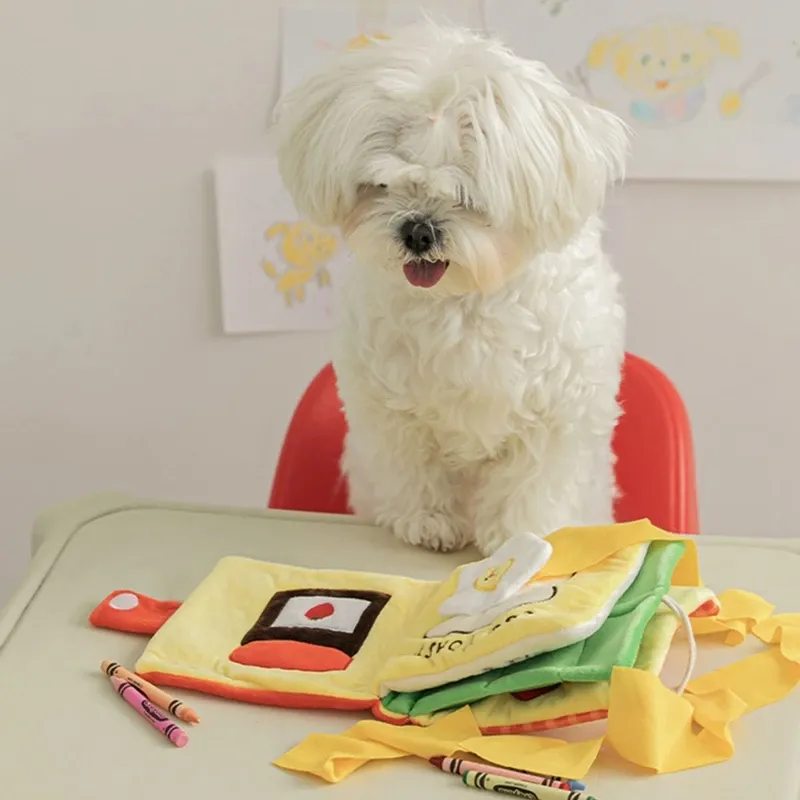 Zabawy leczą wydawanie interaktywnego szczeniaka pluszowe zabawki dla psów styl piszczący zabawki pad snuffle dla średnich psów zabijanie czasu k5dc