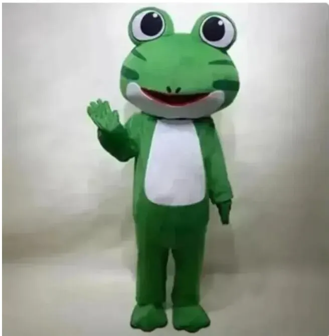 Halloween adulto tamanho sapo mascote traje para festa personagem dos desenhos animados mascote venda frete grátis suporte personalização