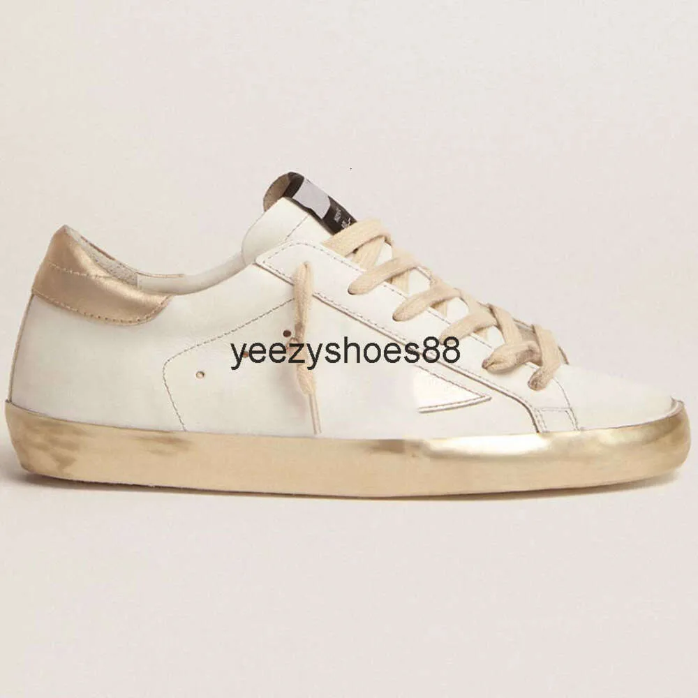 Goldenss Goose Womens Low Cut Vintage Canvasスニーカーベージュスターレースアップカジュアルシューズサイズ35-45