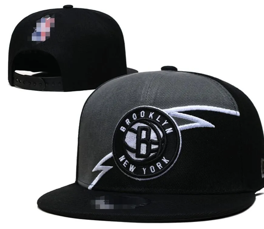 Brooklyn'nets''''lball Caps Casquette 2023-24 Unisex Fashion Cotton Baseball Cap Snapback Gat Men Women Sun Bordery Spring Summer Cap Wholesale A8