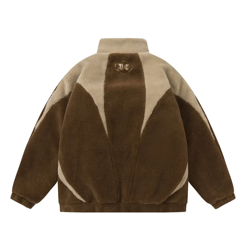 Outono nova china-chique vintage high street flor jacquard splice jaqueta masculina casaco premium