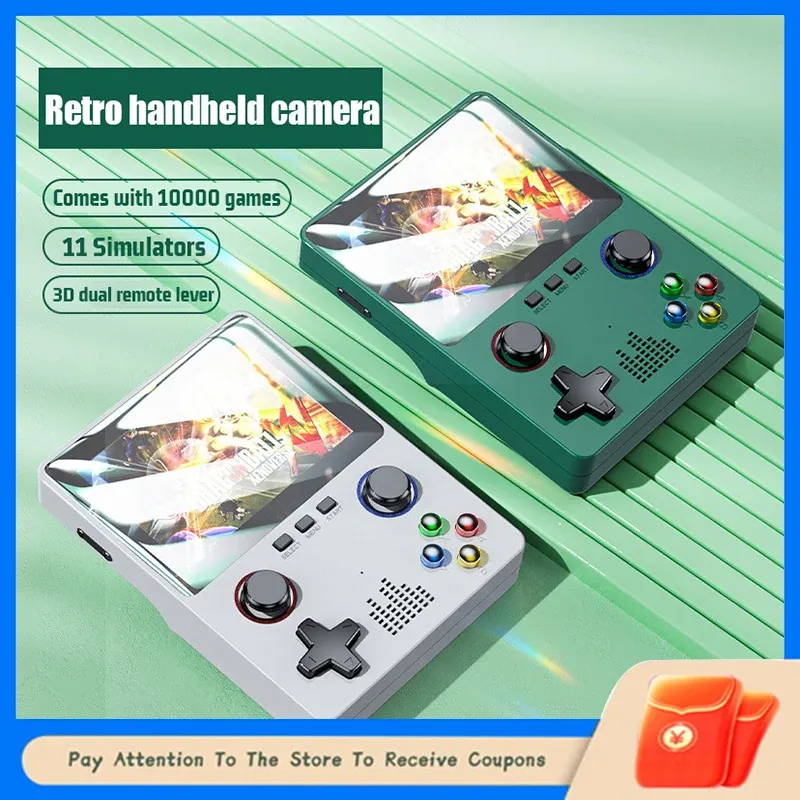 Players X6 Handheld Game Console HighDefinition Large Screen Psp Dual Joystick Simulator 10000 Games Retro Game List Is Also In English