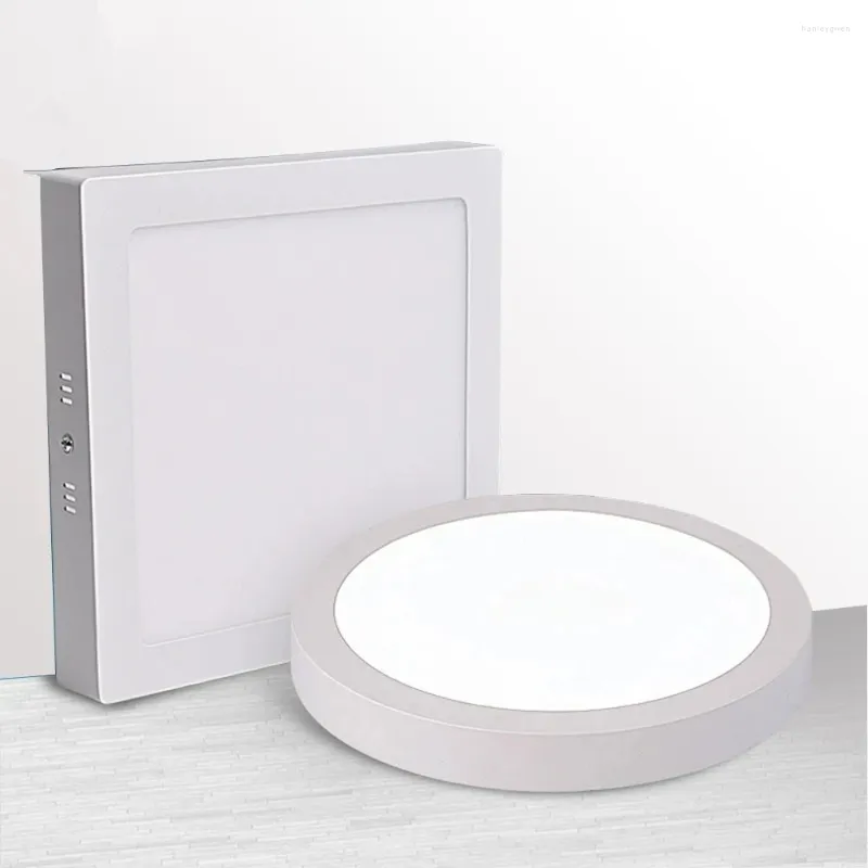 Ceiling Lights Surface LED Square Light 9W 15W 25W Panel Down With Driver AC85-265V AC110V/220V Indoor