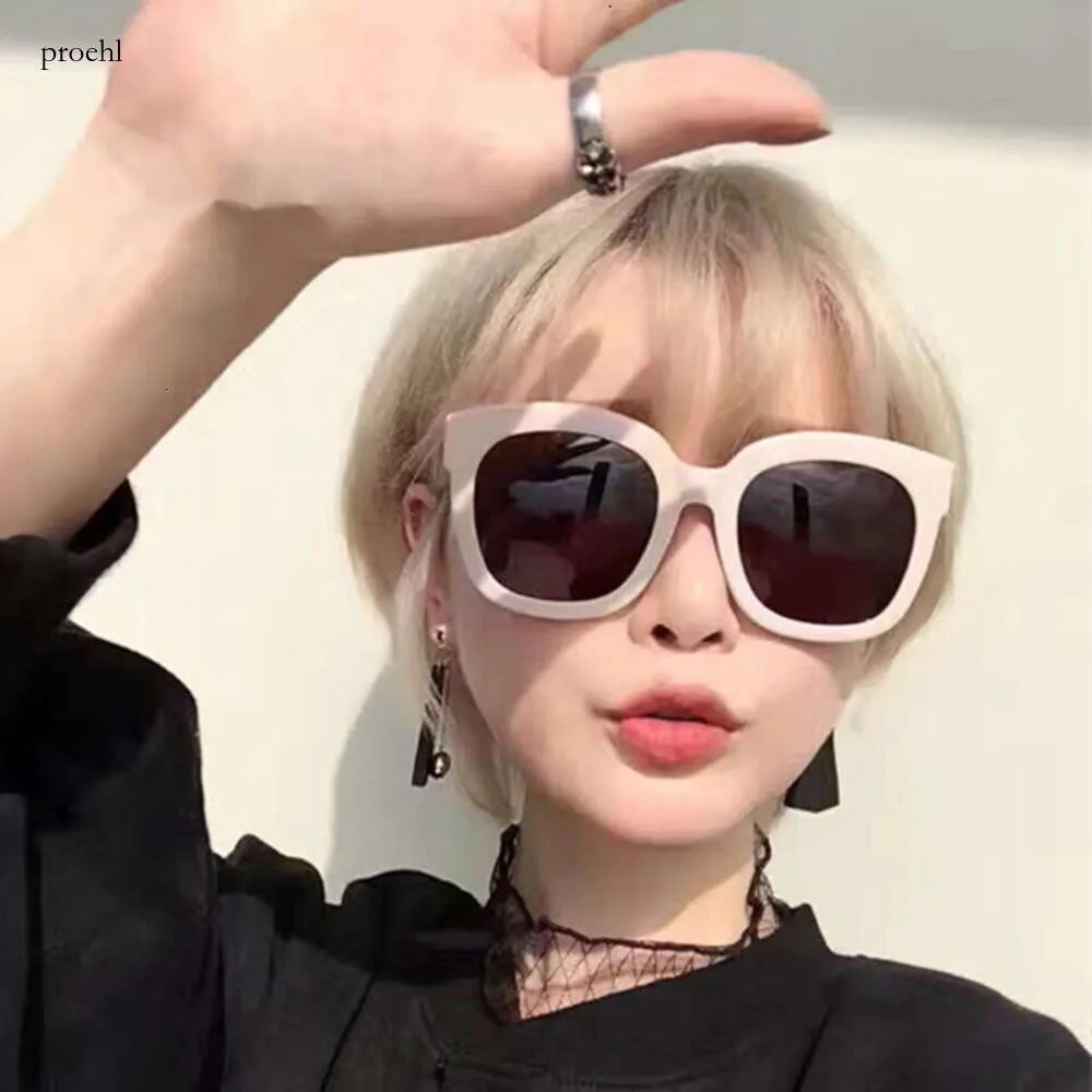 sunglasses New Korean Square Frame Sunglasses, Colorful Glasses, 5137, Men and Women's Personality Trend, Sunglasses