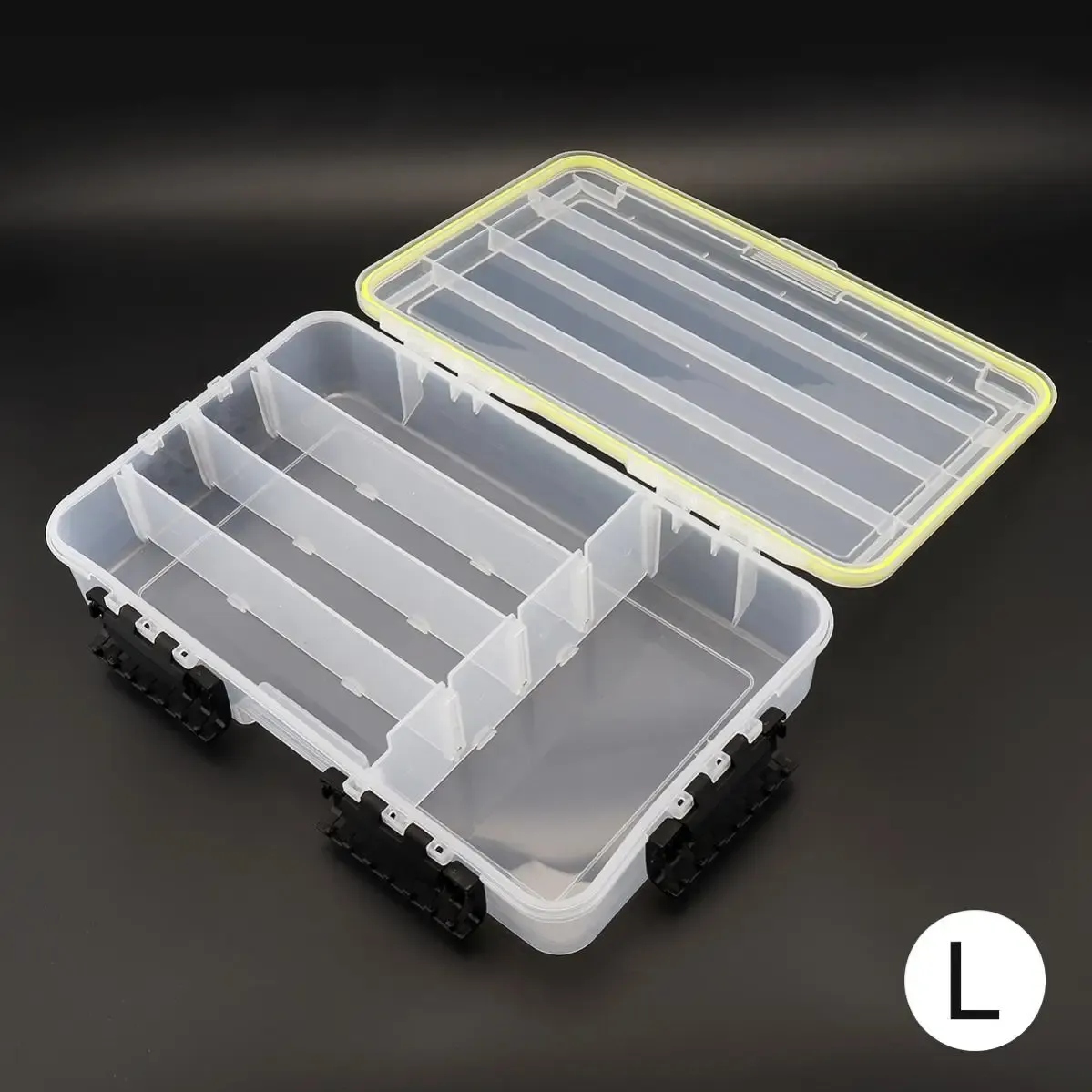 TackleBox Large Capacity Waterproof Fish Hook Lure Fake Bait Storage Box 3  Sizes S, M, L For Tactical Fishing And Waterproofing. From Lzqlp, $14.18