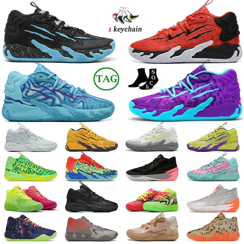 Top Quality Lamelo Ball Shoes Mb.03 02 Mb01 Mens Basquetebol Sapato Mb03 Bombas Supernova Tóxico Chino Hills Galaxy Nickelodeon Black Blast Mb Melo Sneakers Sports 36-46