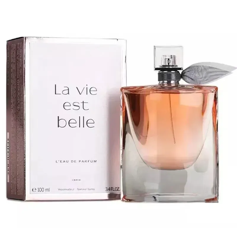 女性フレグランス75ml美しい香水2.5oz eau de parfum la vie est belle edp花の花ローズフルーツ香りパリレディスプレー魅力