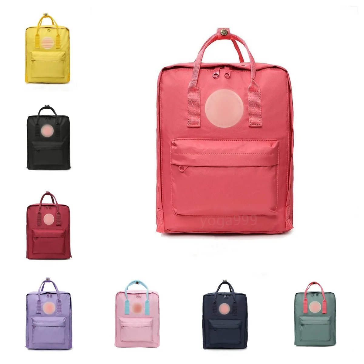kanken песец классический рюкзак дизайнерская сумка большая дизайнерская сумка уличная мужская и женская диагональная сумка модный дизайн холст водонепроницаемый спортивный рюкзак KANKEN