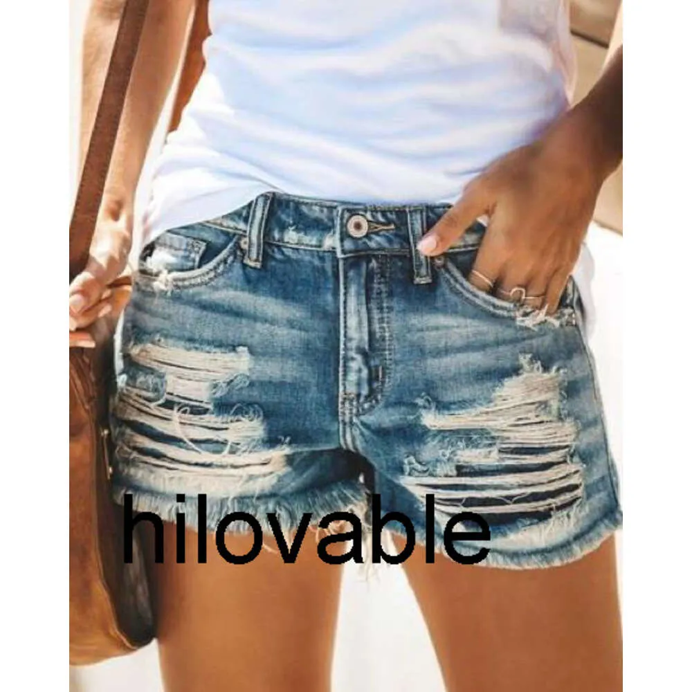 Hübsche Mode (der ganze Laden schließt nicht für das Frühlingsfest, um sich ausreichend vorzubereiten), Cowboyshorts mit hoher Taille, Quasten, Löchern und Damen-Hotpants