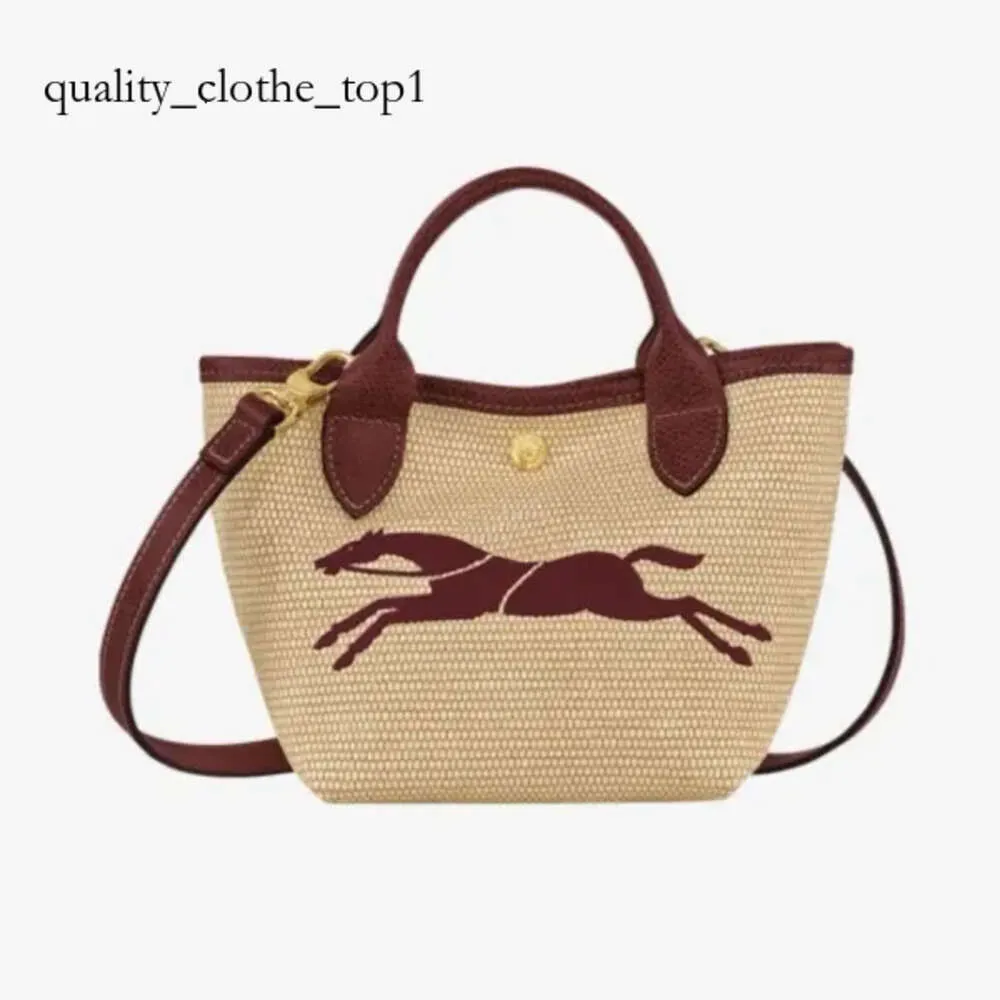 Women Weave le Replay LongChammp Tote Bag Lady Słomka Pochette Pochette Mini Torebka Projektant Luxury Crossbody Sprzęgło męskie Travel Raffia Beach Torby 671