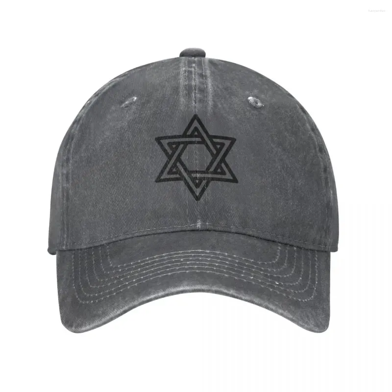 Casquettes de Baseball printemps été pour garçon et fille, Casquette de Baseball Happy Hanukkah, étoile de David, chapeaux de soleil Vintage, Casquette de Sport en Denim