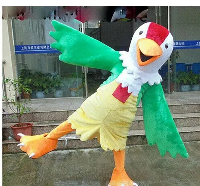 Costume de mascotte d'oiseau de dessin animé d'Halloween de haute qualité, personnage de thème animé, Costumes fantaisie de fête de carnaval de noël pour adultes