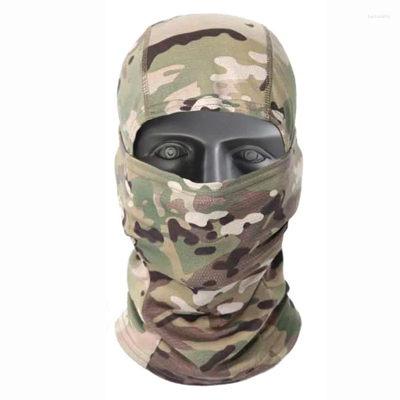 Berets Winter Militärische Taktische Sturmhaube Warme Fleece Thermische Ski Snowboard Gesichtsmaske Fahrrad Radfahren Jagd Camo Hüte Schal