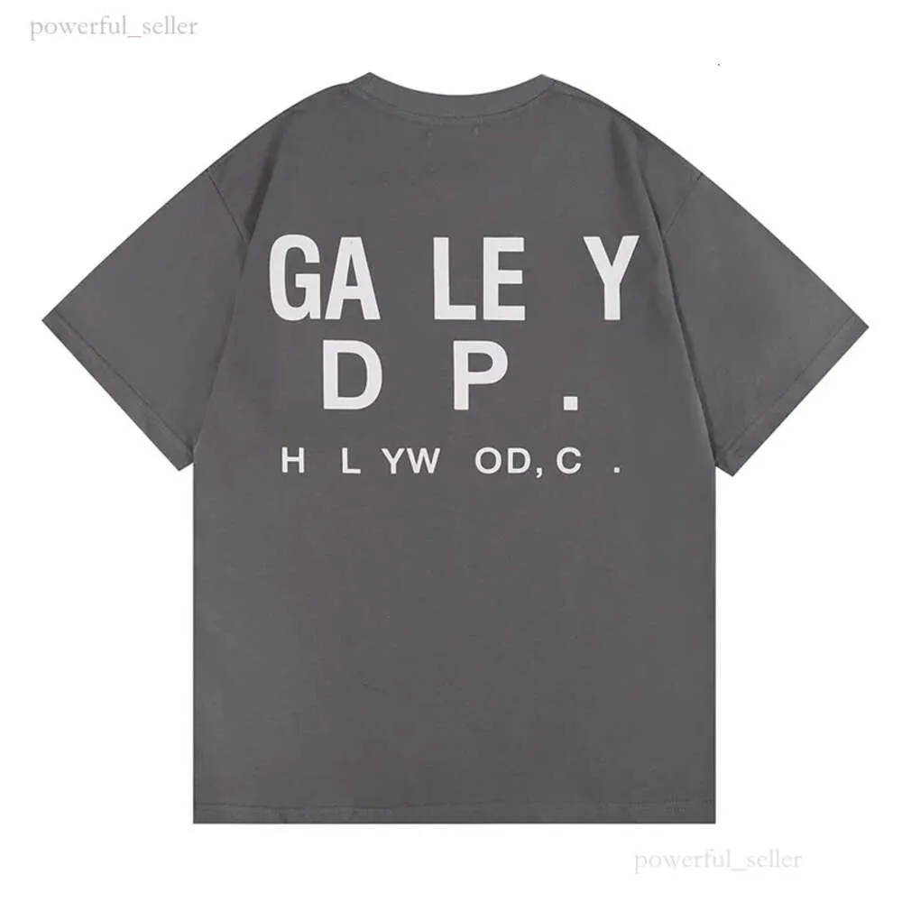 Футболки для мужчин Галереи Летние футболки Gallrey Depts Мужские женские дизайнеры Свободные модные бренды Топы Повседневные уличные шорты Галерея Отдел футболок 280
