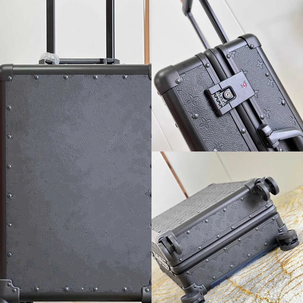 Lüks Bavul 20 inç Kabin Bagaj Dört Tekerlekler Seyahat Yeni Tasarımcı Marka Hafta Sonu Duffel Bags Tramvay Haddeleme Bagajları