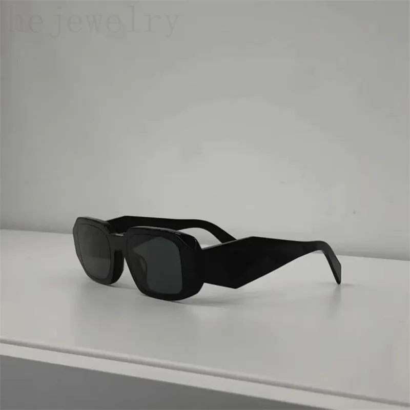 Lyxiga solglasögon Triangel Polariserade solglasögon Designer för Mens Cool Hiphop Street Black White Pink Green Summer Symbol Solglasögon PJ001 E23