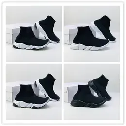 Kids Fashion Ankle Boots Speed Stretch Mesh High Top chaussure Trainer Running Shoes Knit Sock Mid-Top Trainer Sneakers2533