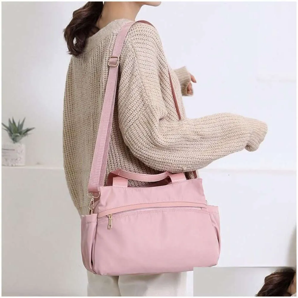 Outdoor Bags fashion Casual Sholder Backpack Women Totes Mini Crossbody Waterproof Oxford Gym Yogo Bag lLl Drop Delivery Sports Outdoor