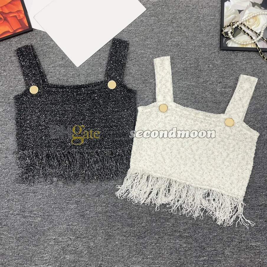 Tassel Tanks Top Women Sexy Sling Tops Summer Breathable Cropped T Shirt Party Fashion Vest