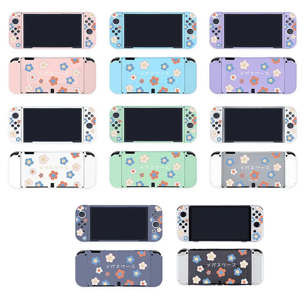 Przypadki do Nintendo Switch Akcesoria OLED Protective Shell NS Game Host Console TPU Allinclusive Soft Cover Protection Cuse Expuch
