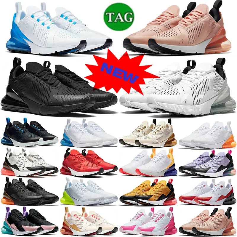 270-talsdesigners Running Shoes Sneakers Mens 270 Women New Style Trainers Low of Triple Black White Tiger Brown University Blue Red Eur 36-45