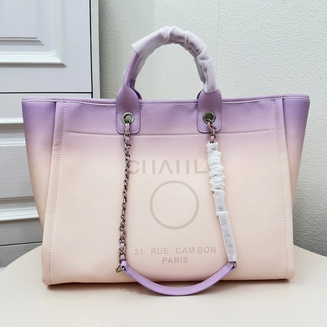 Casual Fashion Beach Handbag Designer bag tote bag Channel beach bag Women