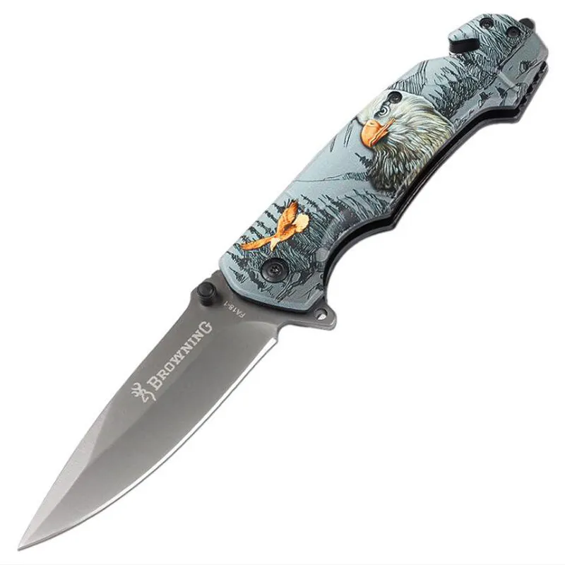 Портативный самооборонный наружный нож складной нож дикой природы.