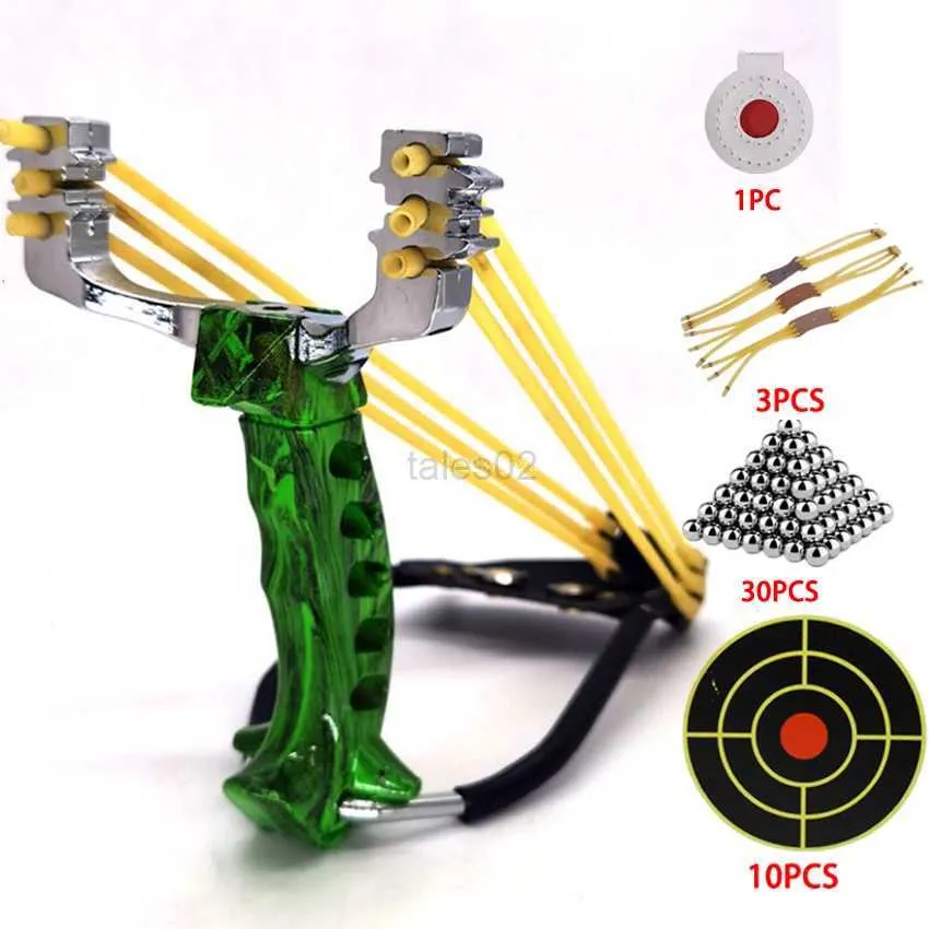 사냥 슬링 샷 큰 강력한 프로페셔널 슬링 샷 스포츠 야외 낚시 활 슬링 샷 투석기 사냥 석궁 사격 슬링 샷 YQ240226