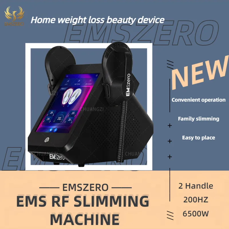 2024 새로운 Emszero 기계 슬리밍 손실 RF EMS Sculpt 네오 슬리밍 바디 스컬핑 근육 증가 200Hz 6500W 14 Tesla 2/4/5 핸들 머신