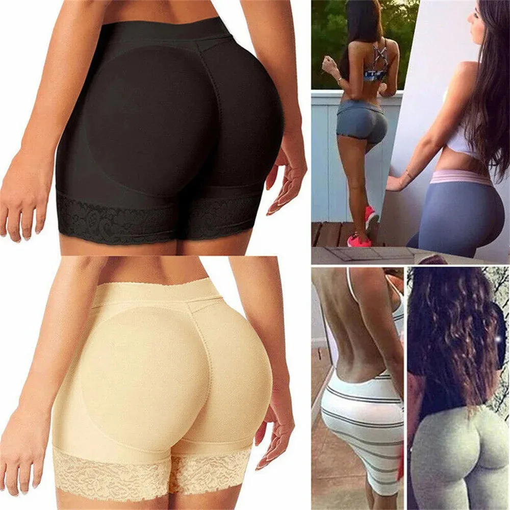 Mulheres acolchoadas calças roupa interior bunda levantador realçador falso nádega corpo shaper senhora elevador bum cintura alta barriga controle quadril calcinha 240220