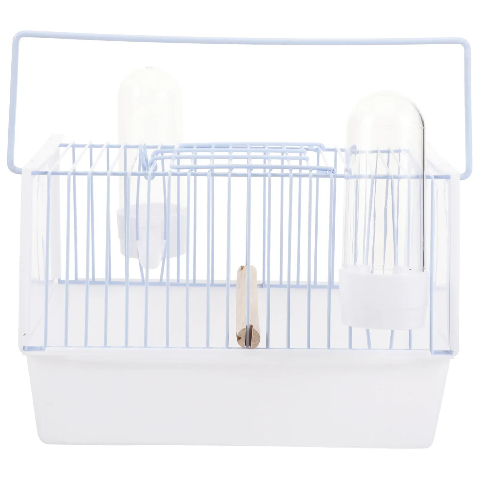 Bon Bird Travel Cage Pet Carrying Wire Parrot Portable Outdoor Birds Transporthantering Burar andningsbar utflykt Parrotbärare