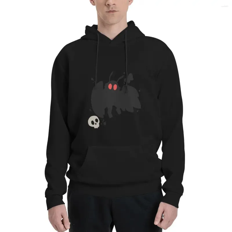 Hoodies Men Mothman - Daylight Blue Pullover Hoodie Clothes Malle Men and Blouses