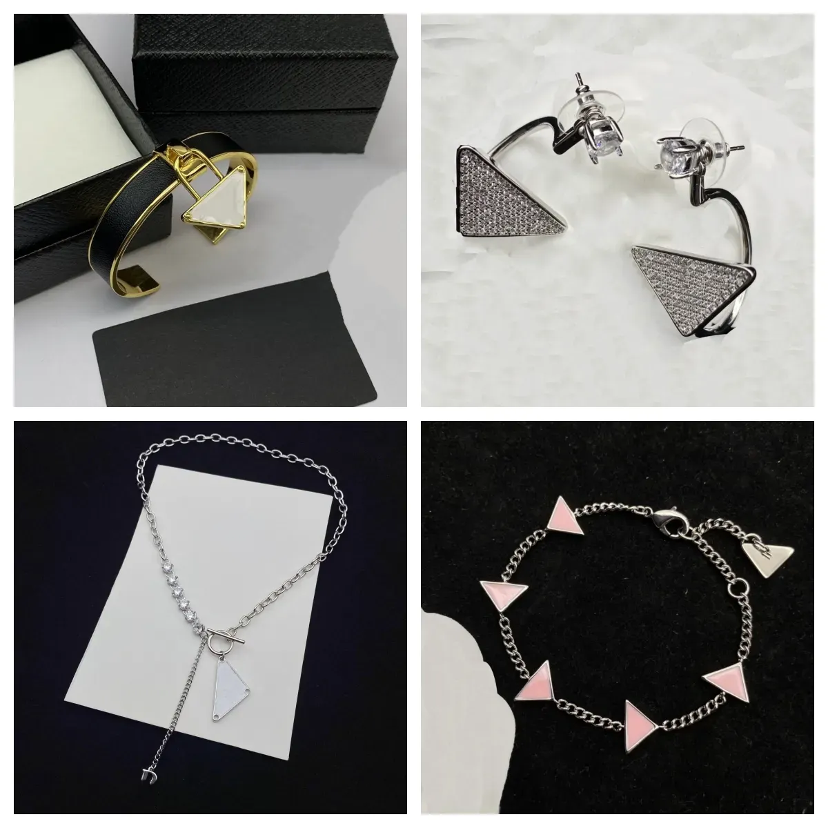 2024 New Fashion Top Look Hot-selling Brand Designer Pendant Necklaces Earrings Bracelet Jewelry Gifts for Women Anniversary Birthday Wife Mom Girlfriend