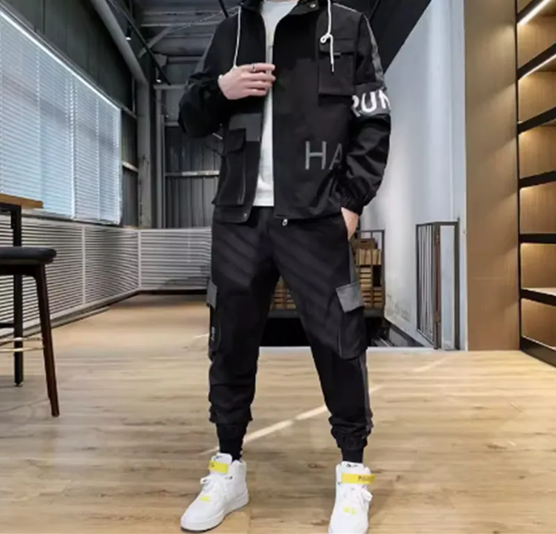 DHgate.com:Mens 2-Piece Hip-Hop Tracksuit Set: Stylish DHgate.com:Mens 2-Piece Hip-Hop Tracksuit Set: Stylish