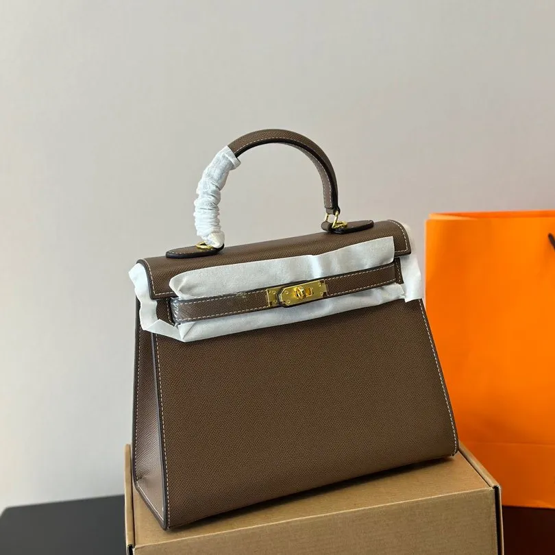 borsa da donna con manico di qualità a specchio borse di lusso in pelle di grande marca borse a tracolla da donna di grande capacità borsa da donna di design borsa per lo shopping aziendale