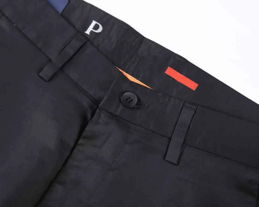 PAA Designer Luxury Men's Tactical Pants Clothing 2024 Spring/Summer High Quality Jeans Soft Fabric Counter 1: 1 Custom Fabric Leather Logo Exquisite Hardware