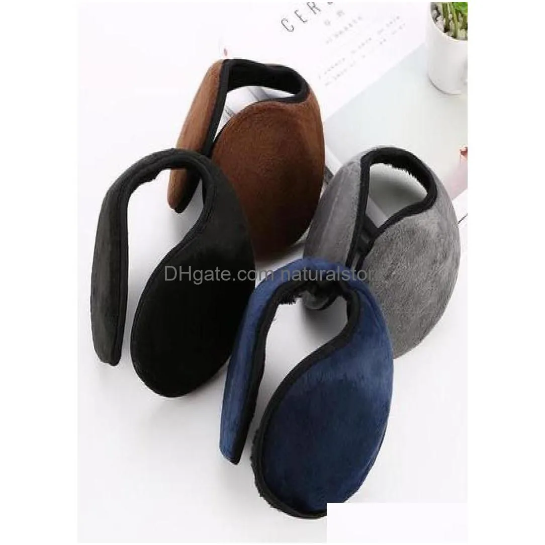 Ear Muffs Men Earmuffs Winter Ear Warmers P Keep Warm Muffs Protector Bekväm fluffig er Julfavåd YFA126812749 Drop Delivery Dha0h