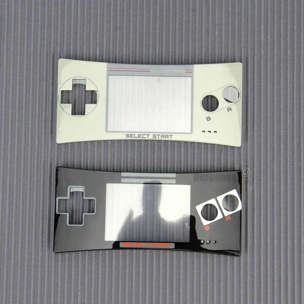 Cases 1 pc topkwaliteit front shell cover face plaat case voor GBM GameBoy Micro System