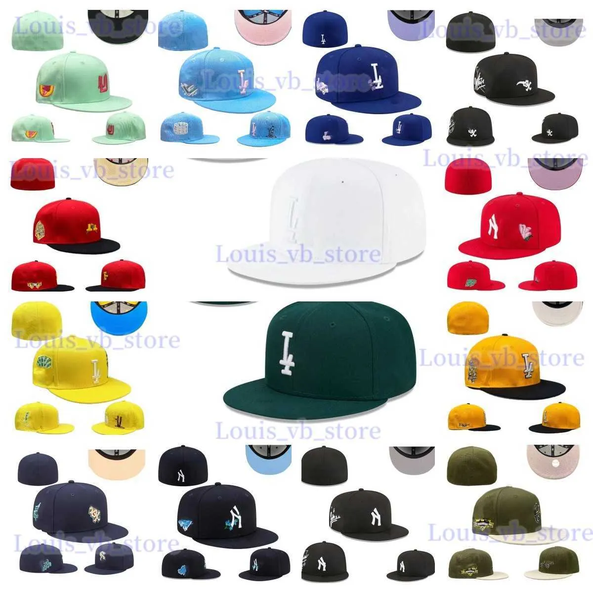 Bonés de bola 2023 Chapéus ajustados Snapbacks Chapéu Ajustável Baskball Caps Toda a equipe unissex algodão esportes ao ar livre bordado plano fechado gorros flex boné de malha com origina