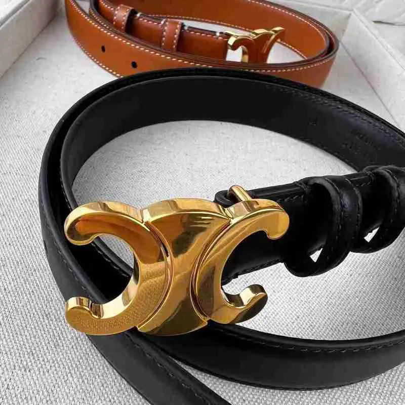 Designer Belts Luxury Silm Belt Women Shiny Golden Silver Buckle New Arrivals Cintura Di Lusso Atriompheoe Belt Width 2.5cm 1.8cm Aaaa1.1 designerR0XJ