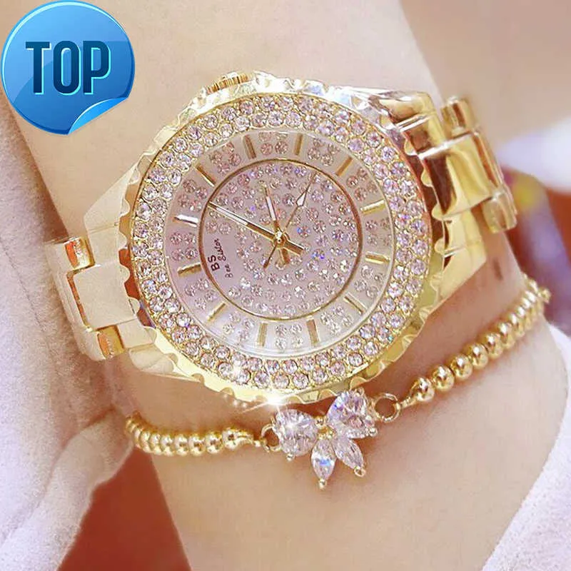 BS Explosion Models New Top Selling Watches Factory Direct Sales Custom full Diamond Women Watch