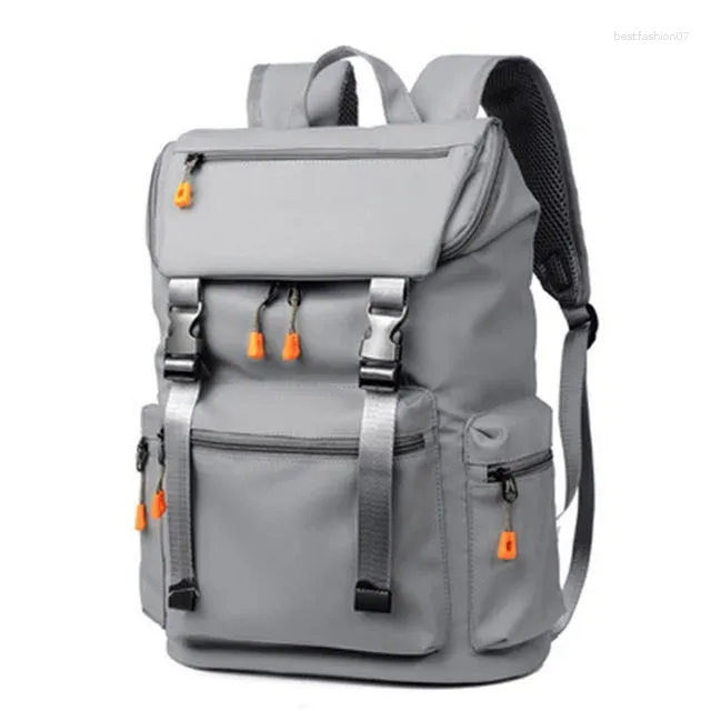 Zaino da uomo di grande capacità da viaggio, tendenza alla moda, borsa da alpinismo all'aperto, computer portatile business casual